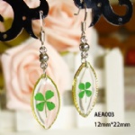 lucky clover earrings  AEA003