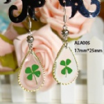 lucky clover earrings  AEA005