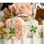 lucky clover earrings  AEA011