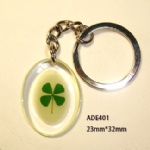 luminous lucky clover  key chain ADE401