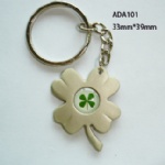Zinc alloy lucky clover  key chain ADA101