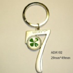 Zinc alloy lucky clover  key chain ADA102