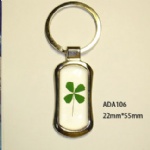 Zinc alloy lucky clover  key chain ADA106