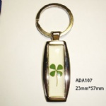 Zinc alloy lucky clover  key chain ADA107