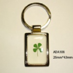 Zinc alloy lucky clover  key chain ADA108