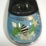 artificial amber  mouse with marine life MS10