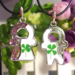 lucky clover lovers necklace AFA134135