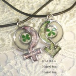 lucky clover lovers necklace AFA136137