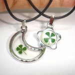 lucky clover lovers necklace AFA146119