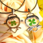 lucky clover lovers necklace AFA1481499