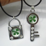lucky clover lovers necklace AFA153154
