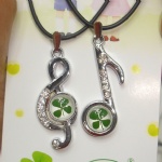 lucky clover lovers necklace AFA155156