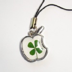 lucky clover mobile phone strap ACA104