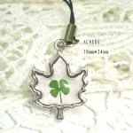 lucky clover mobile phone strap ACA116